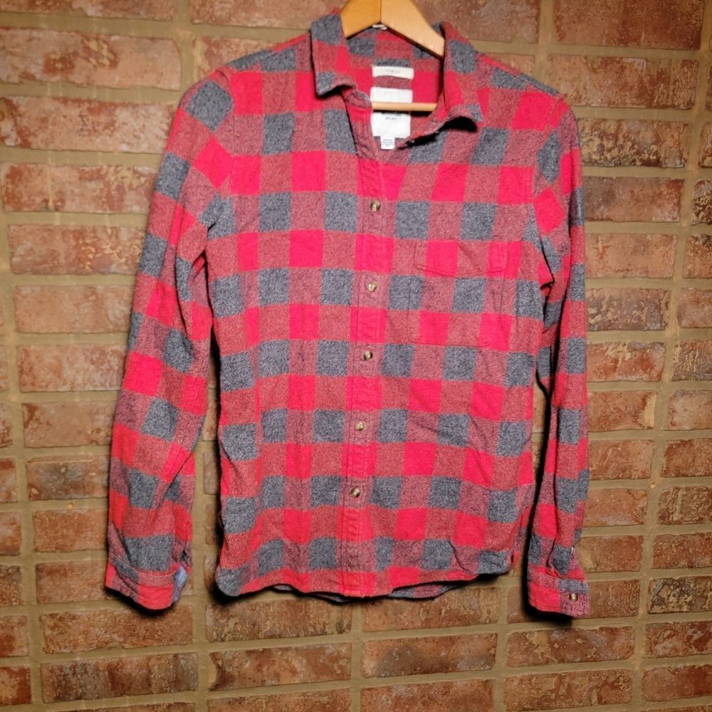 American Eagle Buffalo Plaid Flannel slim fit size medium